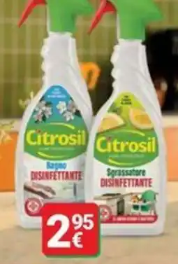 Supermercati Gulliver Citrosil Bagno Disinfettante offerta