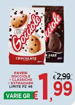 Jero Market Pavesi Gocci ole classiche offerta