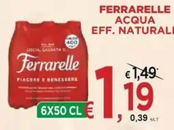 Jero Market Ferrarelle acqua eff. naturale offerta