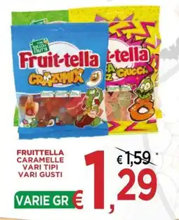 Jero Market Fruittella caramelle vari tipi vari gusti offerta
