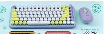 Unieuro Pop keys wireless mechanical keyboard with emoji keys tastiera bluetooth rosa offerta