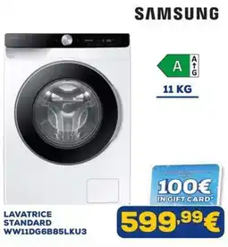 Euronics Lavatrice standard Samsung offerta