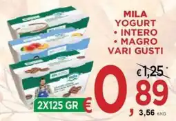 Jero Market Mila yogurt intero magro offerta