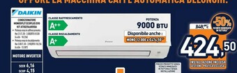 Unieuro Condizionatore monosplit ecoplus evo kit atxq25aarxqa offerta