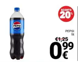 Supermercati Gulliver Pepsi 1lt offerta