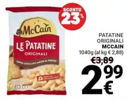 Supermercati Gulliver Le patatine originali McCain offerta