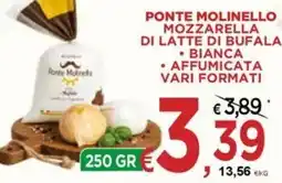 Jero Market Ponte Molinello Mozzarella di latte di bufala bianca offerta