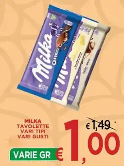 Jero Market Milka Tavolette offerta