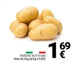 Supermercati Gulliver Patate tutti usi offerta