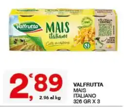 Sisa Valfrutta Mais Italiano offerta