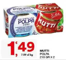 Sisa Mutti polpa offerta
