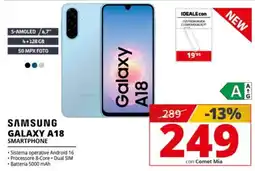 Comet Samsung Galaxy A18 Smartphone offerta