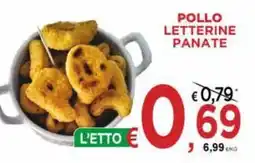 Jero Market Pollo letterine panate offerta
