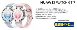 Euronics Huawei Watch GT 7 offerta