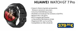 Euronics Huawei Watch GT 7 Pro offerta