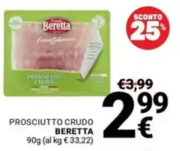 Supermercati Gulliver Prosciutto crudo Beretta offerta