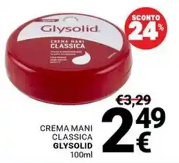 Supermercati Gulliver Crema mani classica Glysolid offerta
