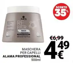 Supermercati Gulliver Maschera per capelli Alama Professional offerta