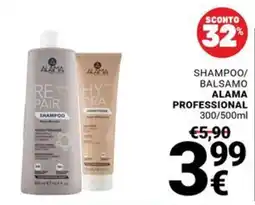 Supermercati Gulliver Shampoo/Balsamo Alama Professional offerta