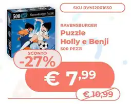 Mornati Paglia Ravensburger Puzzle Holly e Benji offerta