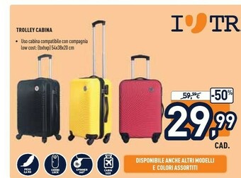 Unieuro Trolley cabina offerta