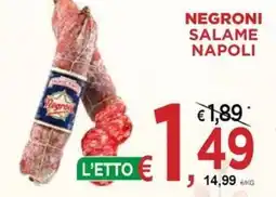Jero Market Negroni salame napoli offerta