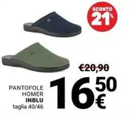Supermercati Gulliver Pantofole Homer Inblu offerta
