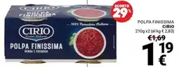 Supermercati Gulliver Polpa finissima Cirio offerta