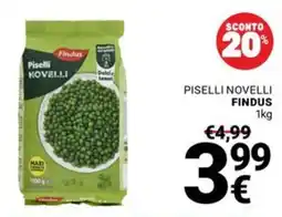 Supermercati Gulliver Piselli novelli Findus offerta