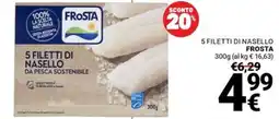 Supermercati Gulliver 5 filetti di nasello Frosta offerta
