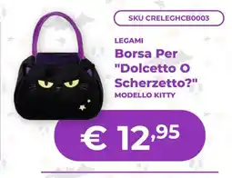 Mornati Paglia Legami Borsa Per "Dolcetto O Scherzetto?" Modello Kitty offerta