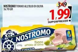 Il Genio Supermercato Nostromo Tonno all'Olio di Oliva offerta