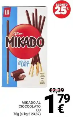 Supermercati Gulliver Glico Mikado al cioccolato offerta
