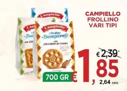 Jero Market Campiello Frollino offerta