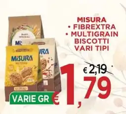 Jero Market Misura multigrain biscotti vari tipi offerta