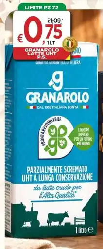 Jero Market Granarolo latte UHT P.S. parzialmente scremato offerta