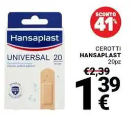 Supermercati Gulliver Cerotti Hansaplast offerta