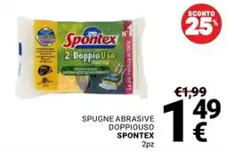 Supermercati Gulliver Spugne abrasive doppiouso spontex offerta