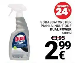 Supermercati Gulliver Sgrassatore per piani a induzione Dual Power offerta