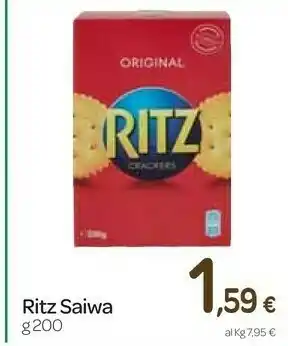 Carrefour Express Ritz crackers original 200 g(ml) offerta