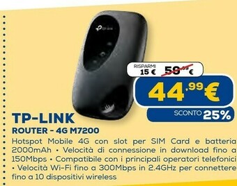 M7200 apparecchiature di rete wireless cellulare