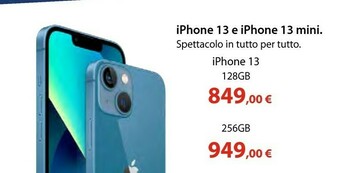 Iphone 13 128gb blu