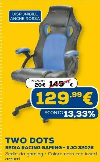 Sedia racing gaming xjo 32076