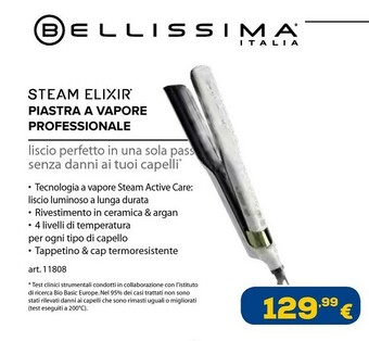 Euronics Steam elixir piastra a vapore professionale offerta