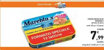 Mareblu - tonno all'olio d' oliva