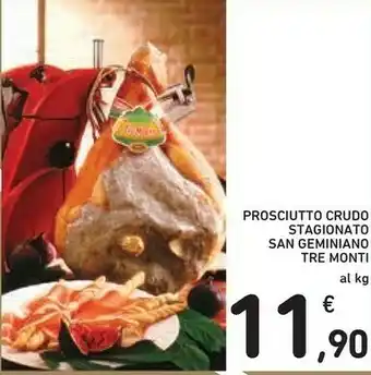 San geminiano tre monti prosciutto crudo stagionato