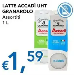 Migross Superstore Latte Accadi UHT Granarolo Assortiti offerta