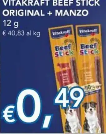 Vitakraft Beef Stick Original + Manzo