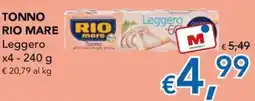 Migross Superstore Tonno Rio Mare Leggero offerta
