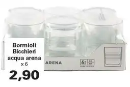 Alvama Bicchieri acqua arena offerta